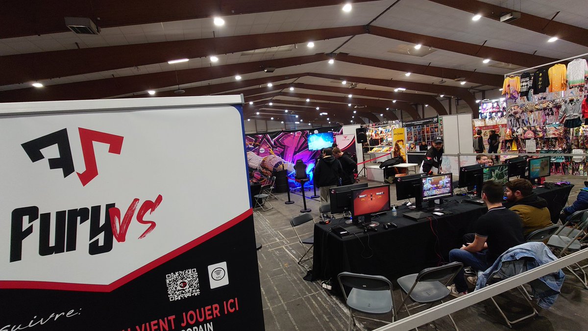 FuryVS_'s tweet photo. Let's fight @GeekDaysShow Rennes 👾
Venez doser en #ZoneLibre et #ZoneTournoi 🥊
Finales sur scène à partir de 17h ! https://t.co/ZX5EpMg3mA