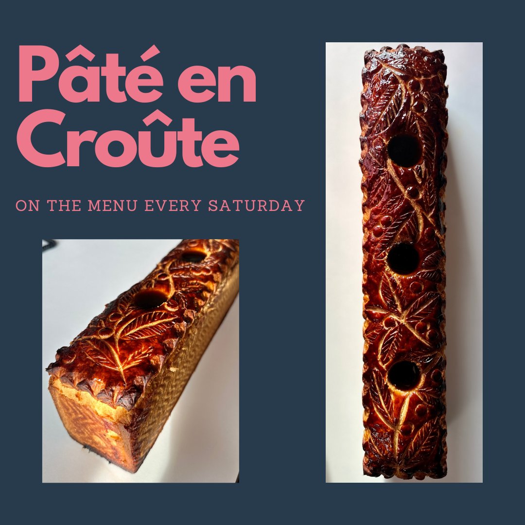 This week's beautiful Pâté en Croûte - on the menu this Saturday!

#pateencroute #oxfordrestaurants #michelinguide #thegoodfoodguide #aahospitality
