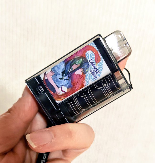 #VAPE ラムネフレーバー
好きな人ならめちゃ
ハマる❗
#ベイプエンジン
#mklab 