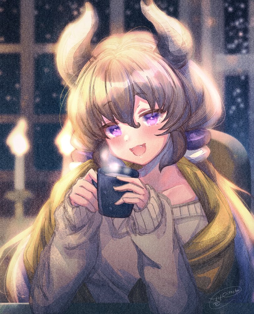「オリジナル角娘ちゃんまとめ 」|壱十九 / illustratorのイラスト