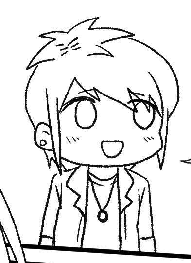 自画自賛かつ描き途中なんだけどこの西村くんめちゃ脳みそゆるそうで可愛く描けた気がする 