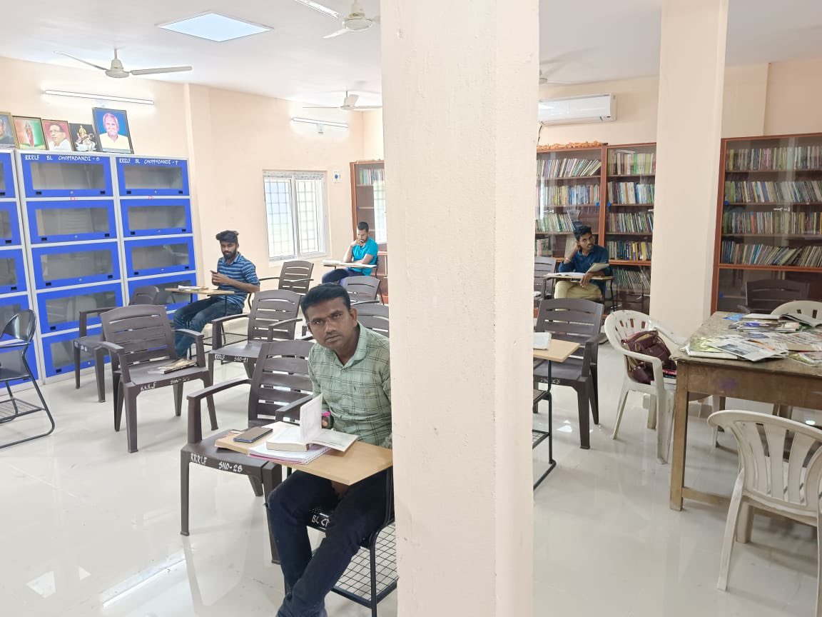 Additional Collector LB Karimnagar (@aclb_knr) on Twitter photo A new library started in small town of Choppadandi town through district library committee. Looking forward to develop more such rural reading spaces where people can read, write and learn!
<a href="/TelanganaCMO/">Telangana CMO</a>
<a href="/KTRBRS/">KTR</a>
@SabithaindraTRS
<a href="/Collector_KNR/">Collector Karimnagar District</a> A new library started in small town of Choppadandi town through district library committee. Looking forward to develop more such rural reading spaces where people can read, write and learn!
<a href="/TelanganaCMO/">Telangana CMO</a>
<a href="/KTRBRS/">KTR</a>
@SabithaindraTRS
<a href="/Collector_KNR/">Collector Karimnagar District</a>