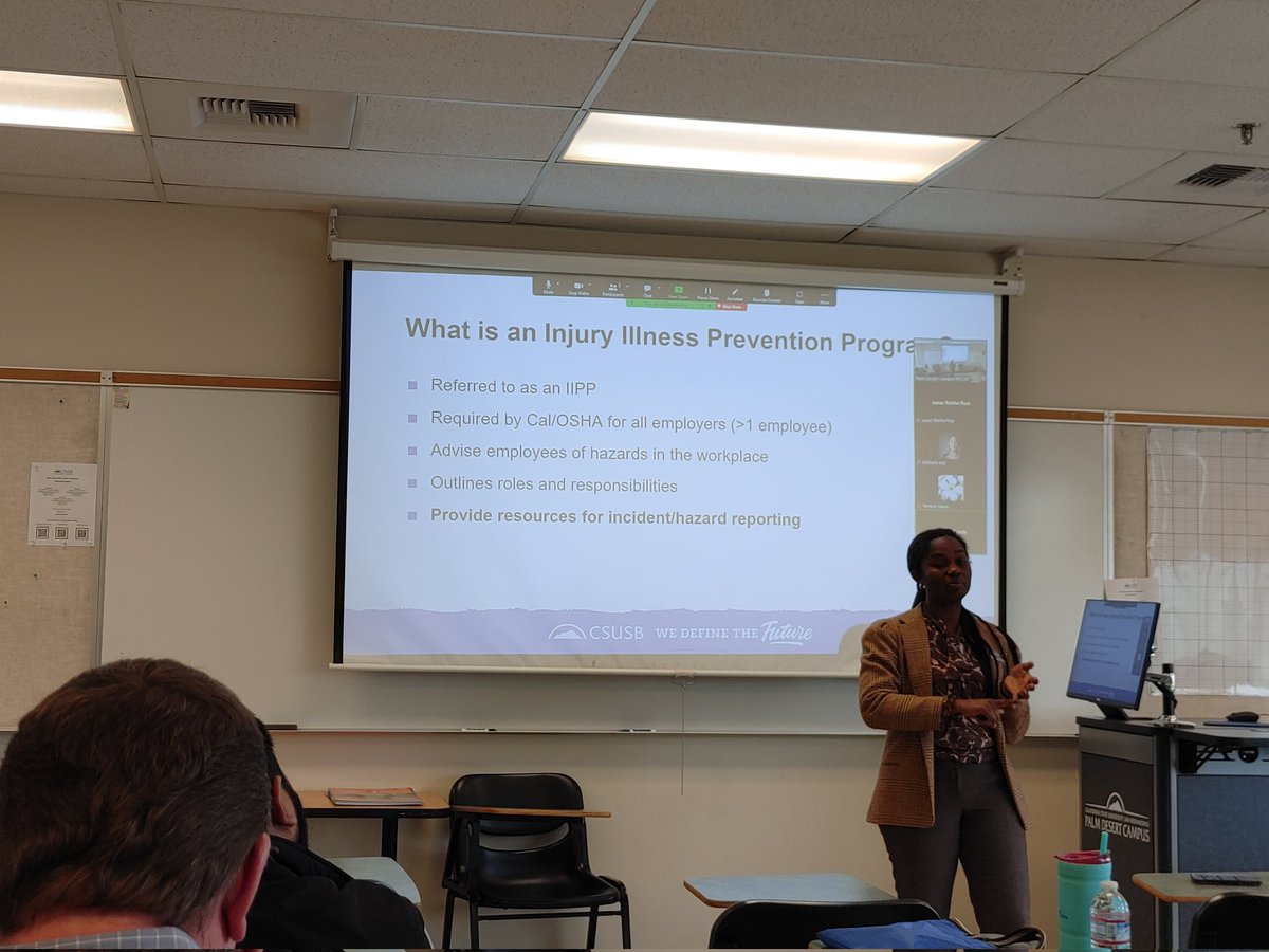 guttierez_john's tweet image. Yesterday, I had a great meeting with @CSUSBNews Palm Desert administrator Dean Jake Zhu, on safety initiatives. I attended three great presentations by our team @CSUSB_EM &amp;amp; Risk Management. #RelationalPolicing #Partnerships #ChooseCSUSB #LoveCSUSB