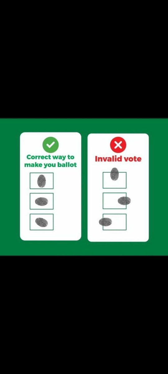 First time voters, how prepared are you for the coming elections? 
Has anyone shown you this 
👇👇👇👇👇
#Elections2023 
#vote 
#votereducation
#ballotpaper