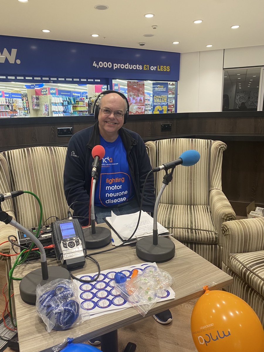 Broadcasting live on WCR FM to highlight the fight against MND/ALS with the MND Association and the Wolverhampton Literature Festival.

Plus lots of great tunes! #mnda #mnd #Wolverhampton #wcrfm