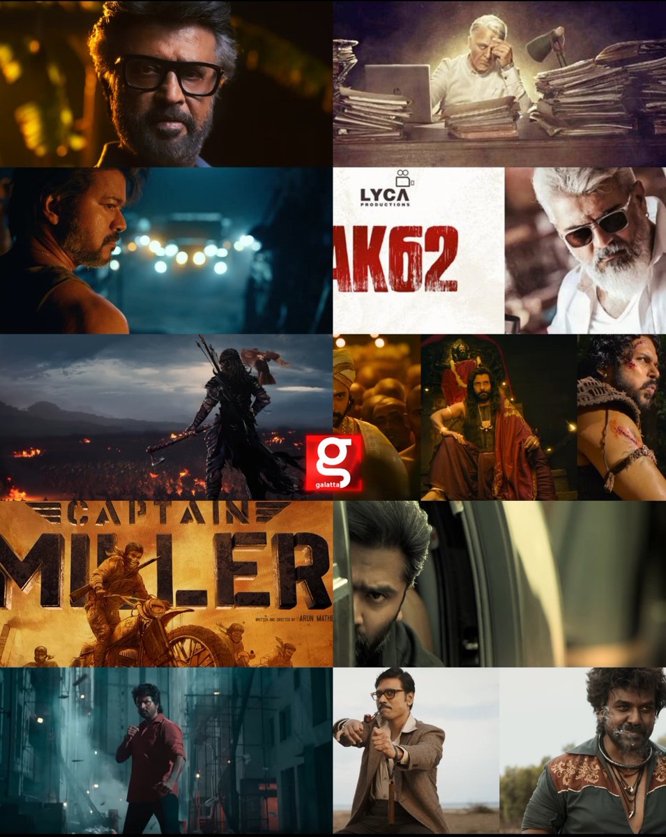 Tell us The ONE Tamil cinema biggie you are waiting for the most to watch in 2023🥳

#Jailer #Indian2 #Leo #AK62 #Suriya42 #PonniyinSelvan2 #CaptainMiller #PathuThala #Maaveeran #Jigarthanda2 #GalattaAsks