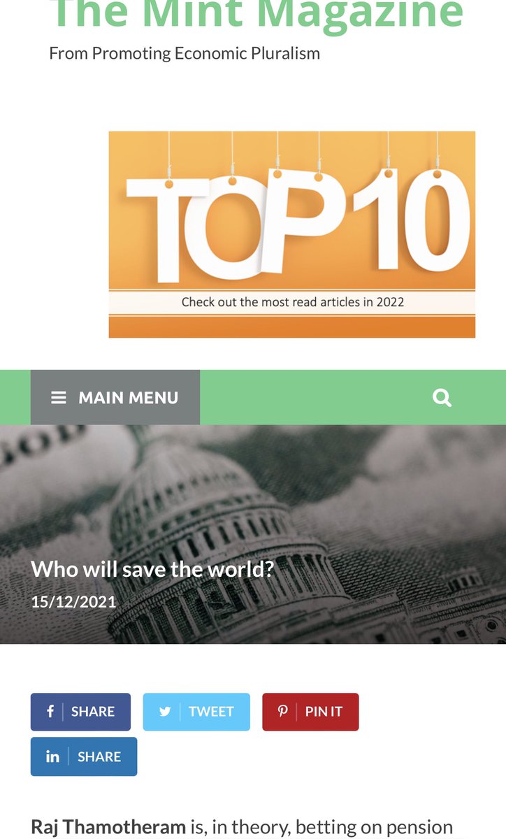 RajThamotheram's tweet image. Notice he 'invokes ' investors! Will they speak up or collude?

Several claim to be #climateaware. And unlike Shell, they have fully diversified portfolios ie all the co's harmed by #climatecrisis + they should be considering long horizons or even inter generational equity.