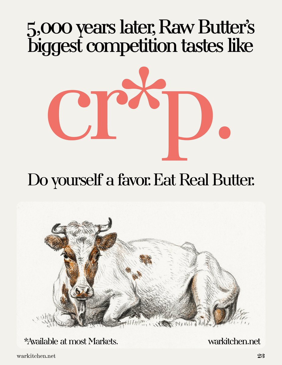 𝗥𝗢𝗖𝗞𝗬 on Twitter "5000 years later, Raw Butter’s biggest competition