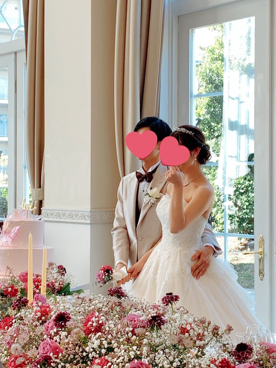 trtrtrkn_apple's tweet photo. 結婚式無事に終わってよかった☺️💕 https://t.co/edpAHFzstK