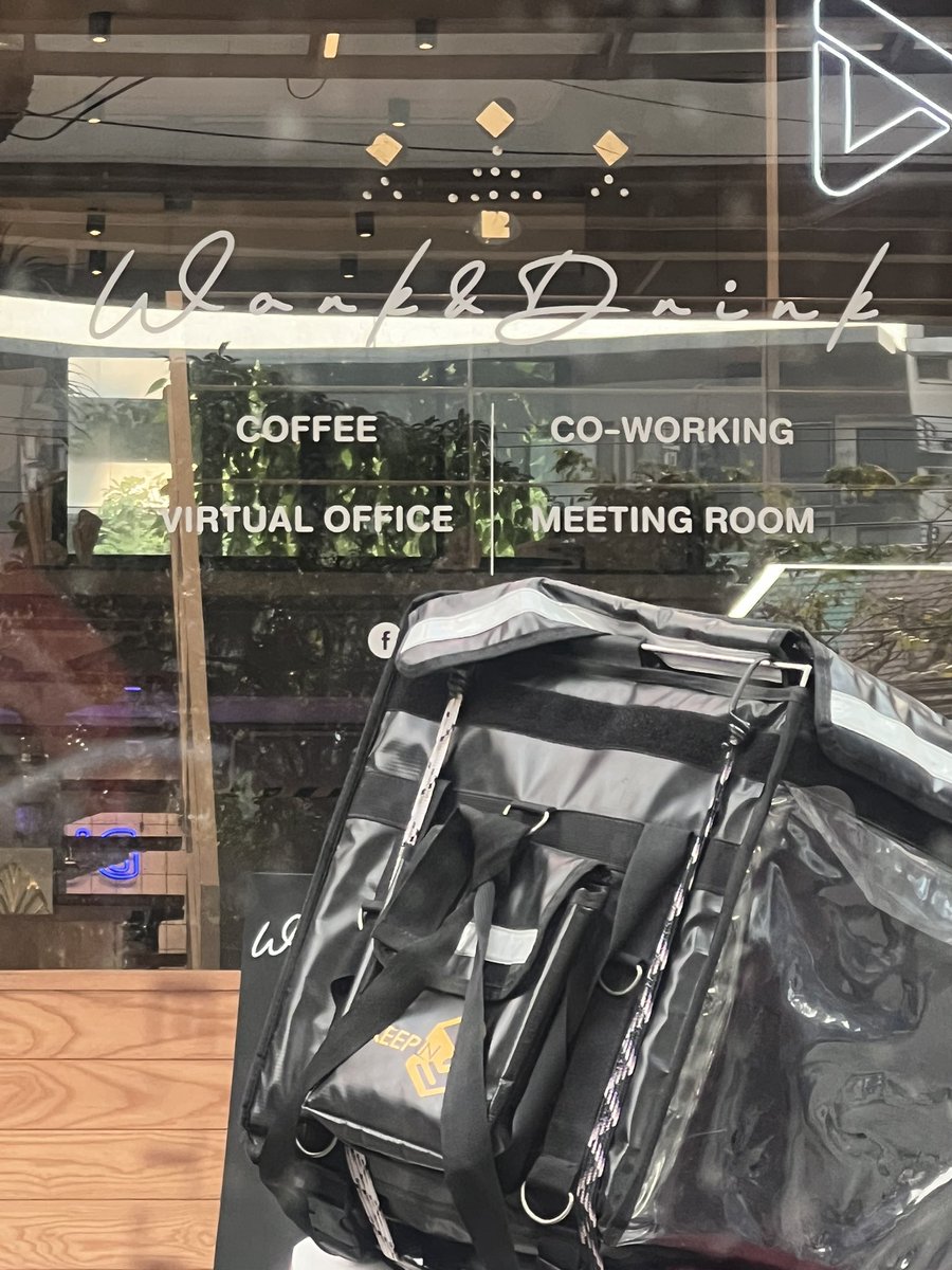 Need to sort out their typography… a what and drink???
