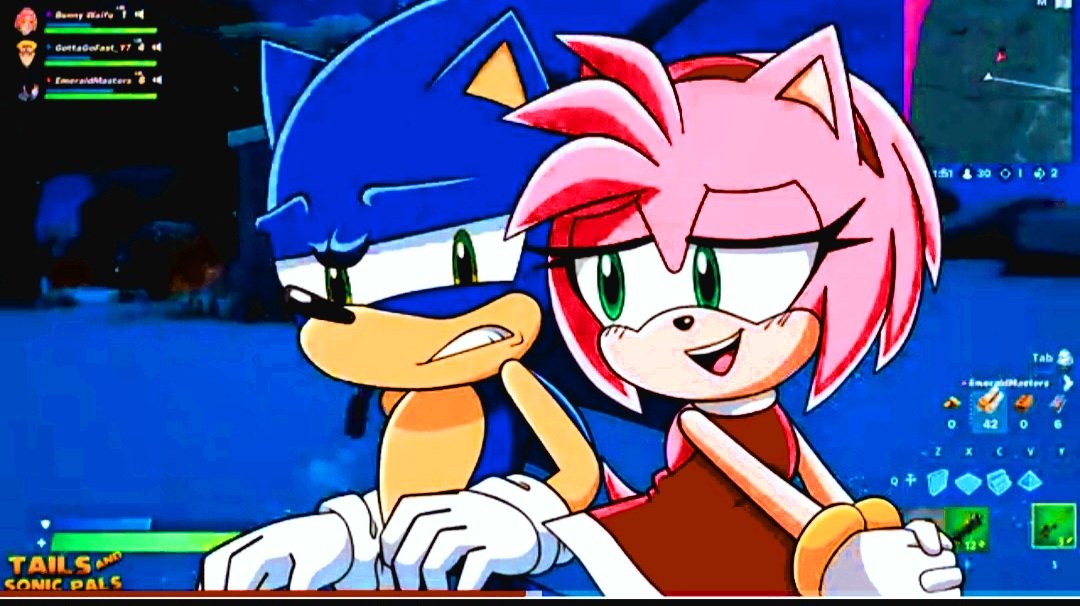 LusiKCrypto's tweet photo. Sonic and Amy make UwU in Sonic X in Tails and Sonic Pals #UwU #SonicTheHedgehog #SonAmy #AmyRose #MakingUwU https://t.co/WBKvLP03ra