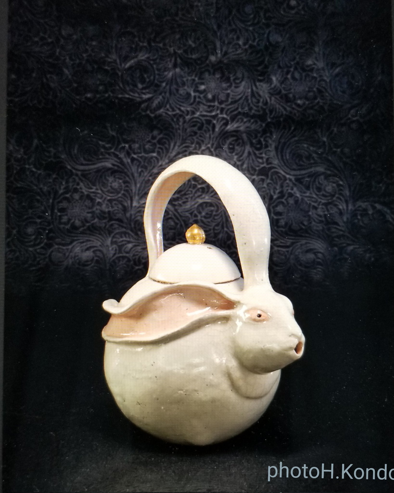 陶芸家 相場るい児 蛸壺唐子 水滴