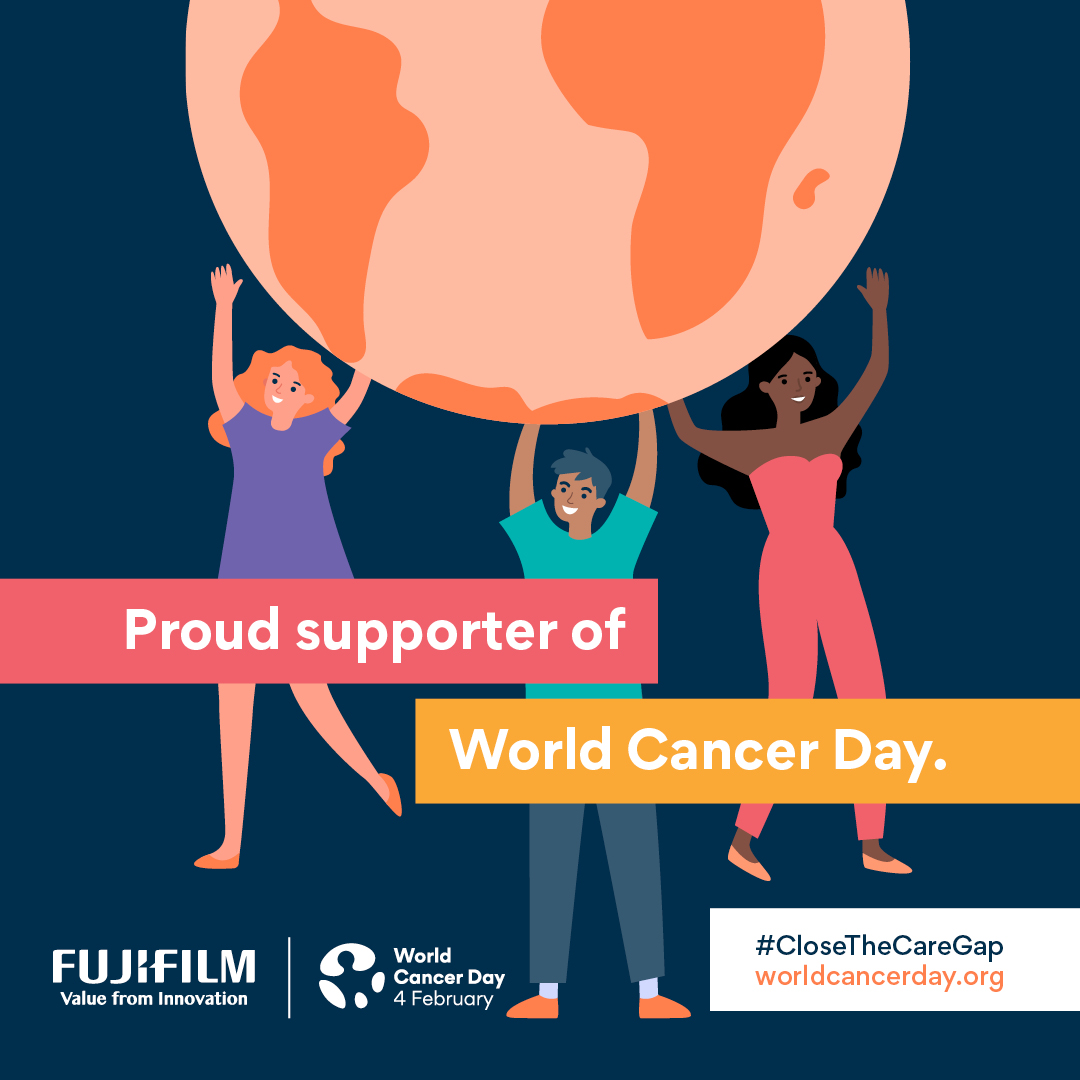 Fujifilm is proud to partner with #WorldCancerDay, an initiative led by the @uicc. We are committed to advancing the fight against cancer - find out how we’re helping to close the care gap here 👉 fal.cn/3vCzF #WorldCancerDay #CloseTheCareGap #FujifilmHealthcare