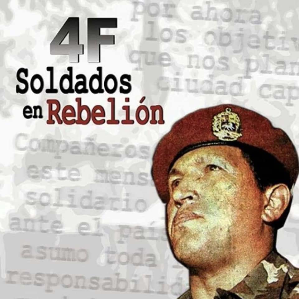#FebreroRebeldeConChávez 
#DiaDeLaDignidad 
#ChavezSiempreChavez
@dcabellor @GeneralPueblo