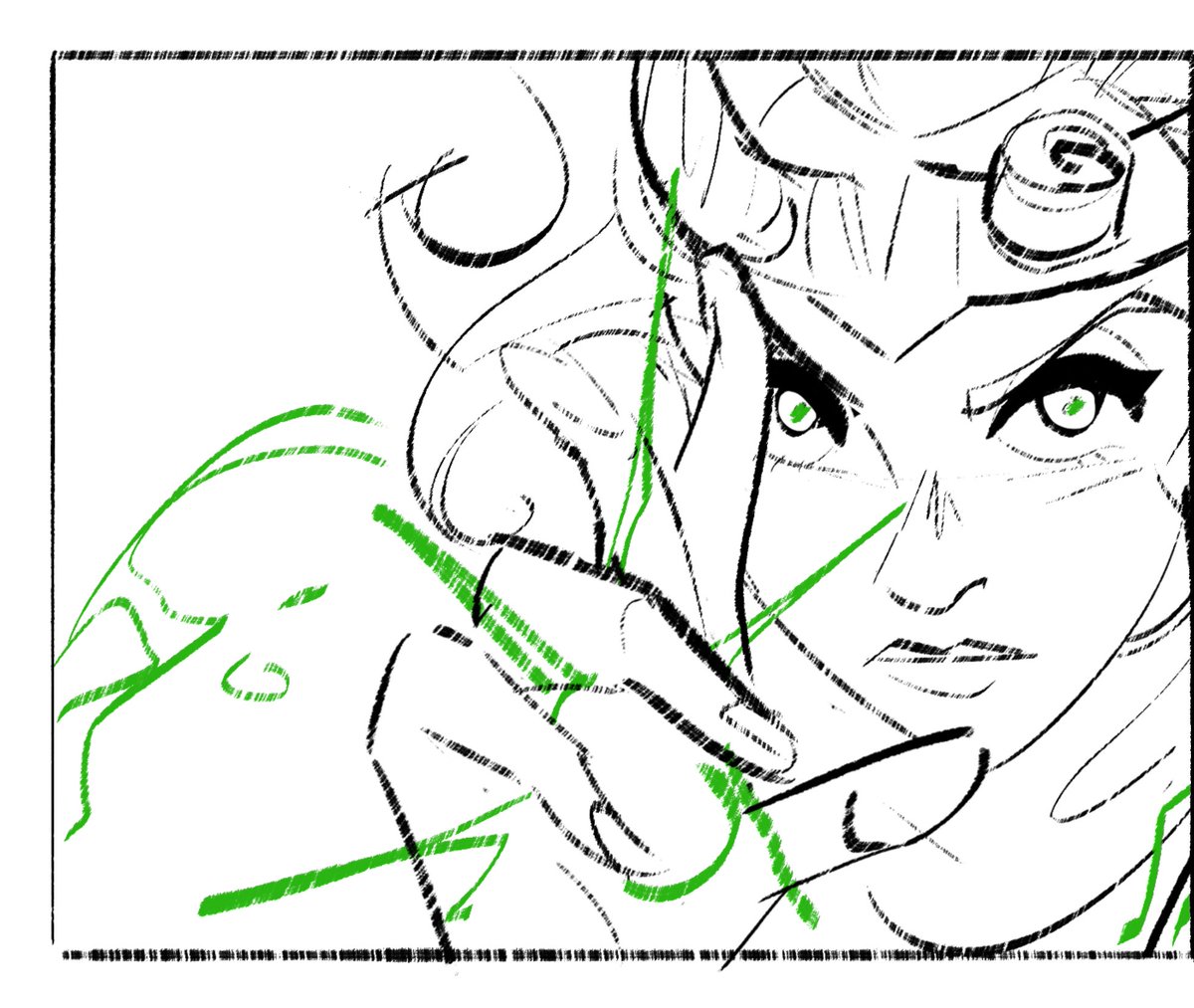 I knew I had a Sylvie wip somewhere 👁️ 