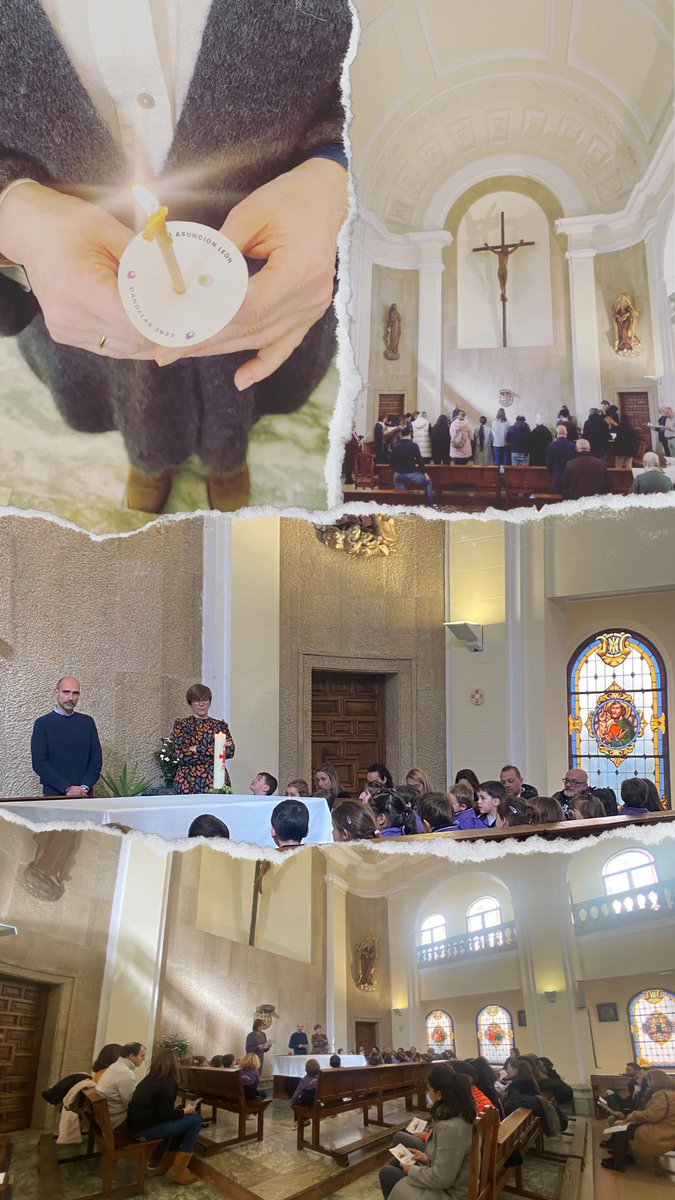 Ayer y hoy los alumnos de tres años hemos tenido una celebración muy especial en compañía de nuestras familias, Las Candelas.
#somosasuncion #candelasasuncion