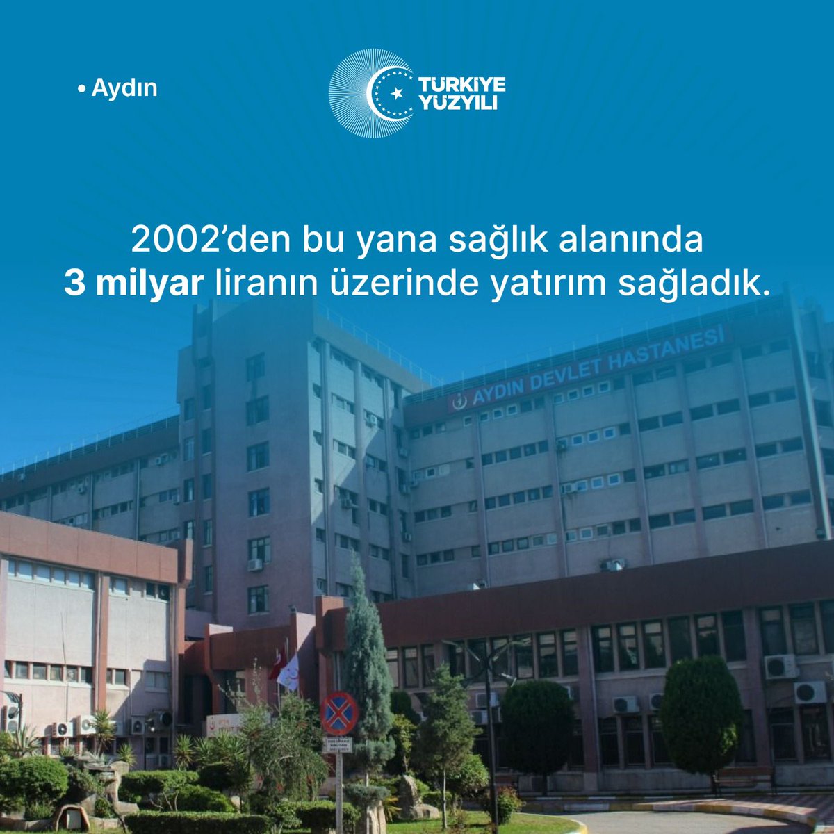 Rabia541828271's tweet photo. 2002’den bu yana sağlık alanında 3 milyar liranın üzerinde yatırım sağladık.

#AydınTürkiyeYüzyılınaHazır https://t.co/f1PeTemyjo