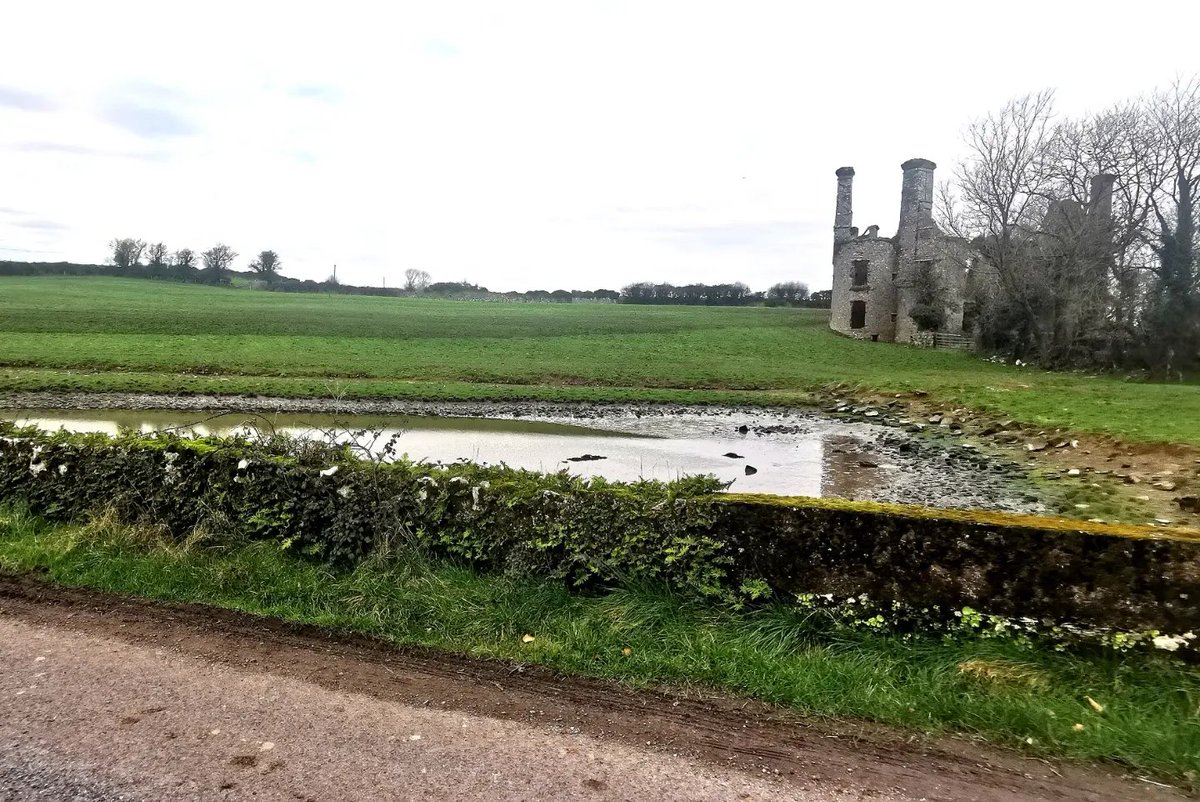 Ballyannan Castle, outside Midleton. Definitely one of my favourite Cork castles. Some really interesting elements of the old estate such as the entrance pillars to be seen in the surrounding fields as well. #Cork #Castles #IrishArchaeology