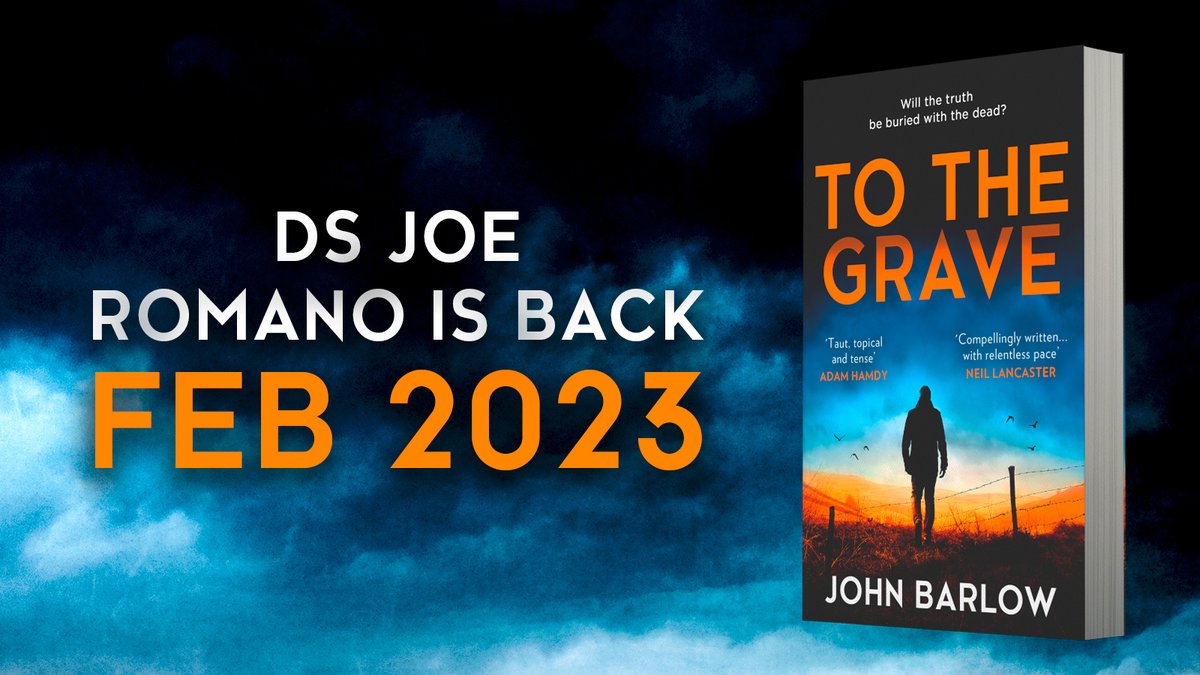 HQstories's tweet photo. ‘A gritty, uncompromising thriller’ @paulfinchauthor 

@John_Barlow_LS9’s Yorkshire thriller #ToTheGrave is out now in paperback! 🎉

Will the truth be buried with the dead? 💀💀💀

Find out more: https://t.co/QETKTI7klM https://t.co/TbUb6hk3JZ
