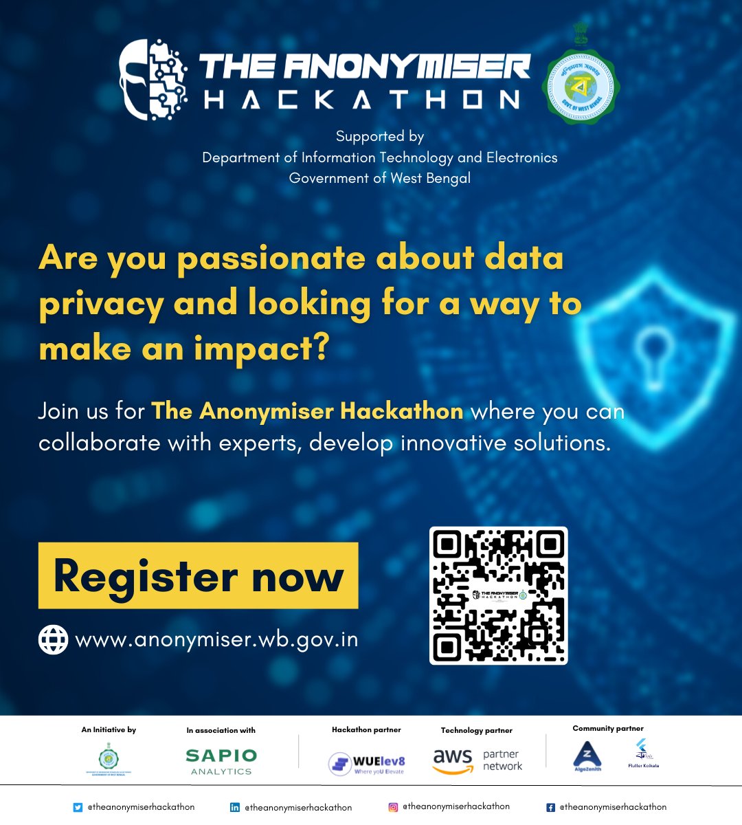 The Anonymiser Hackathon tweet media