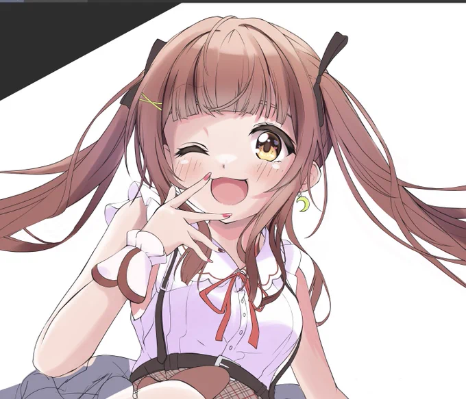 頭身と細部直していく('`) 