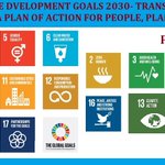 Image for the Tweet beginning: Sustainable Development Goals 