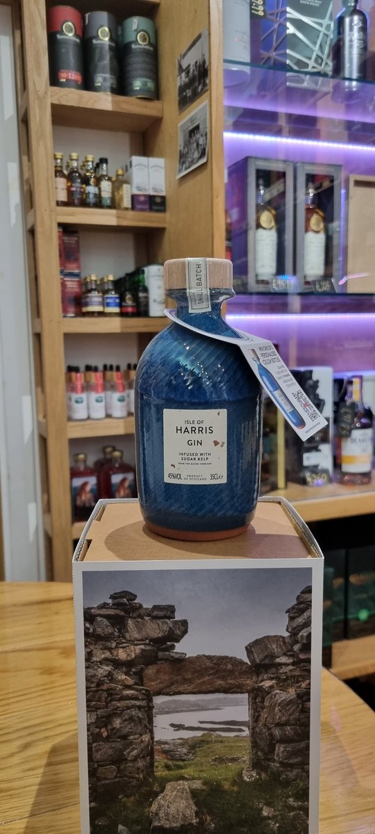 How would you like to get your hands on one of these, highly sought after Harris Gin Harris Ceilidh bottles. Pop into our shop and purchase a standard bottle of Harris Gin, scan the QR code on the tag on the neck of the bottle to be in with a chance of winning #harrisgin