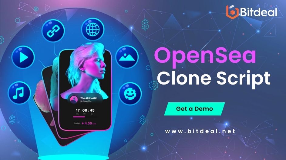 bitdeal001's tweet image. Are you ready to start an NFT marketplace?
An #Openseaclonescript is a perfect choice for entrepreneurs to start one of the popular #Nftmarketplace like #OpenSea.
Tap to launch >> bit.ly/3Y1XA5H