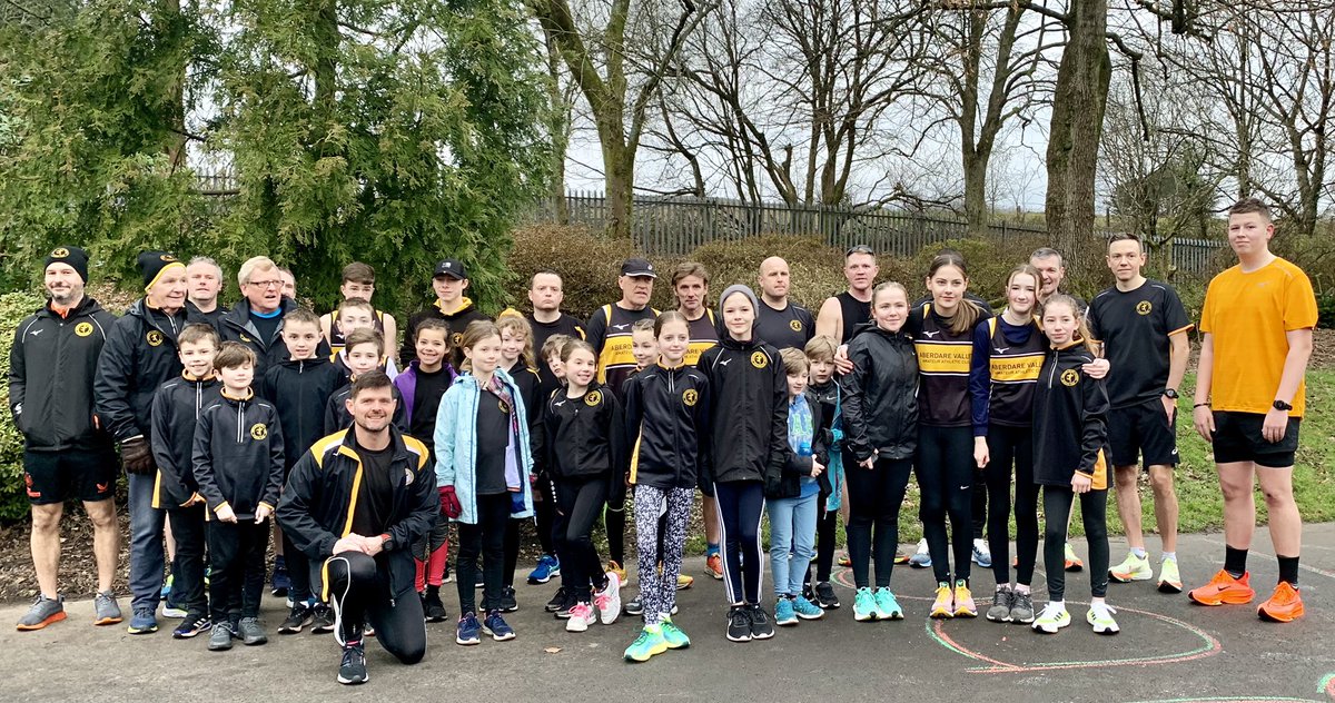 Fantastic start to the day with <a href="/AberdareVAAC/">Aberdare Valley AAC</a> ‘s first Saturday of the month <a href="/Aberdareparkrun/">Aberdareparkrun</a> great turnout from my junior group with some fantastic debuts! As always greatful to our parents &amp; seniors for their support &amp; of course all the volunteers of #parkrun #runchat #grateful