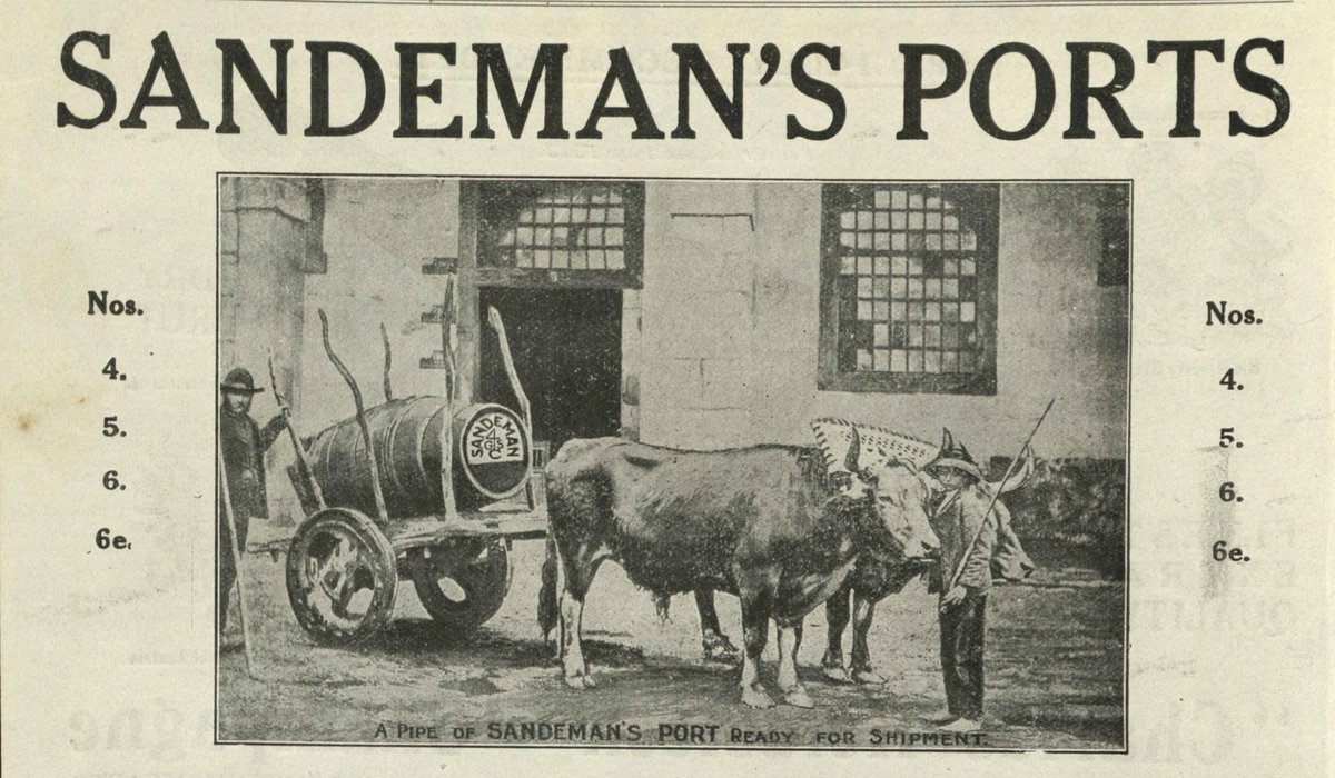 A barrel of Port is called a Pipe. 

c1910
#port