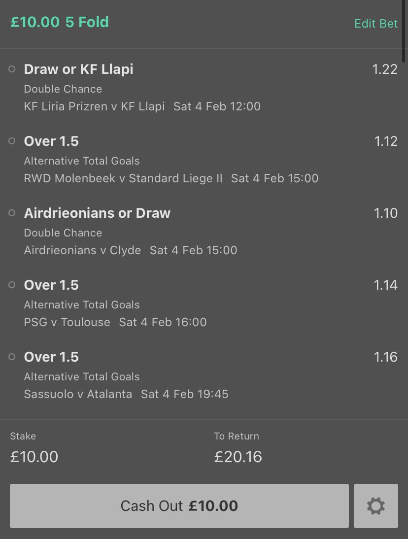 PontyPunters's tweet photo. ⚽️ £10 to £10,000 challenge ⚽️
Day - 1
Getting closer and closer with these, bundesliga known for goals but let us down last night. We go again today, jump on 🤑

#10kchallenge #footytips #soccerbets q https://t.co/HO3fEAuYp0