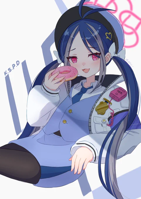 よろしくお願いします!#ブルアカ #ブルアカイラスト部  