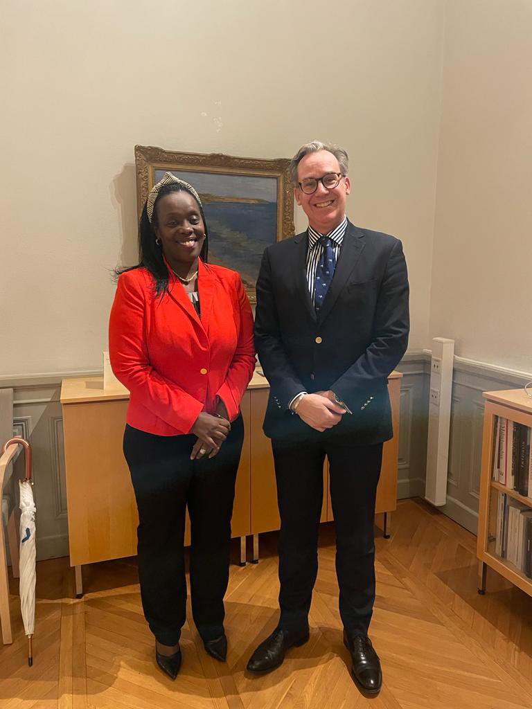 It was good meeting State Secretary <a href="/HakanJevrell/">Håkan Jevrell</a> &amp; discuss opportunities for deepened cooperation between #Sweden and <a href="/RwandaGov/">Government of Rwanda</a> , strategies to broaden existing business &amp; investment relations &amp; build new ones <a href="/SwecareSweden/">Swecare</a> <a href="/norrskenEA/">Norrsken East Africa</a> <a href="/ericsson/">Ericsson</a> @baginnovationrw <a href="/Sida/">Sida</a> <a href="/Elekta/">Elekta</a>
