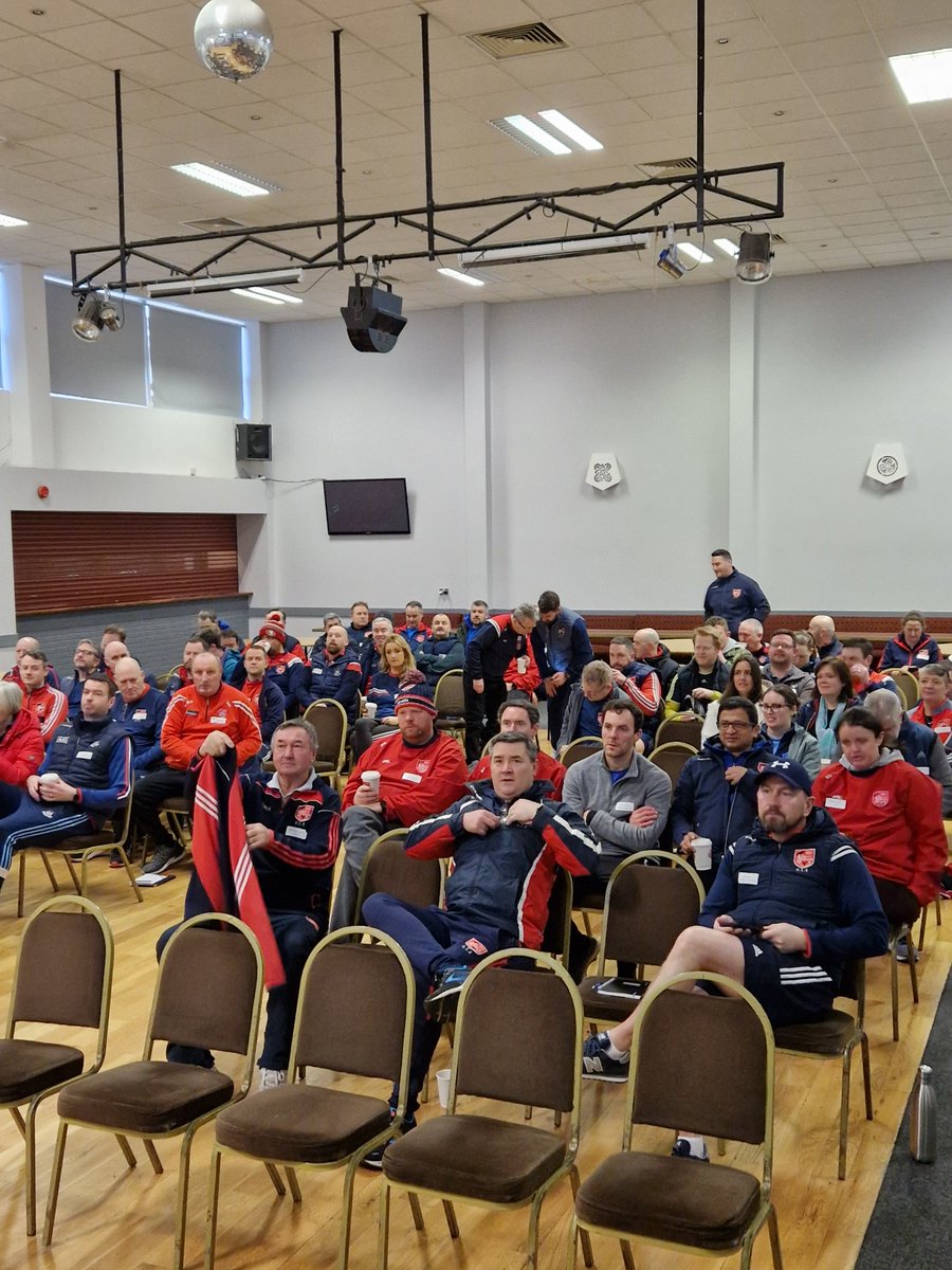 Great turn out this morning for our coaching conference <a href="/Fingallians/">Fingallians</a>
