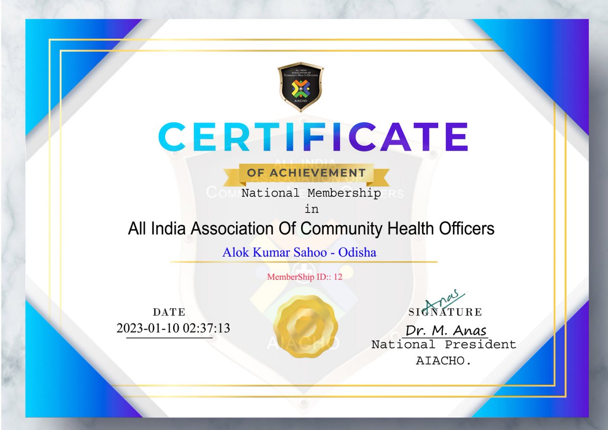 Dr Anas (AIACHO President) tweet media