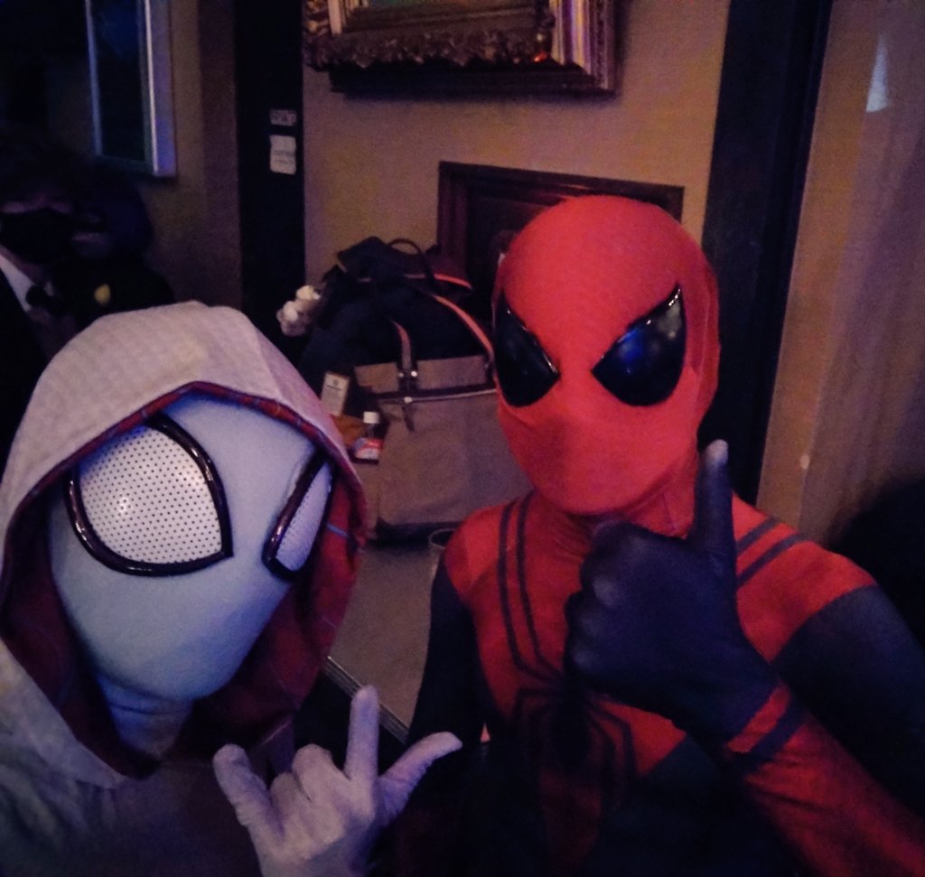 eddie_srs's tweet photo. スパイダーマンのみなさんもめちゃくちゃいい人たちでした😭
撮れなかった人ごめんなさい!
やっぱり🕷🕸コミュニティ楽しい
#プレミアポート #ppthatsme https://t.co/PhFrmky745
