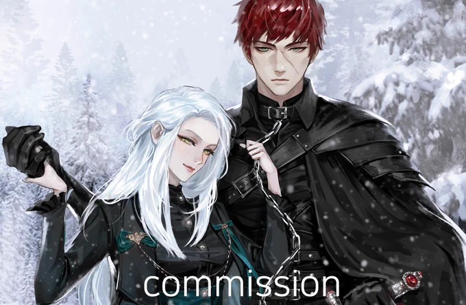 그간 진행한 커미션 크롭.. 감사합니당~!commission works(crop) thx 