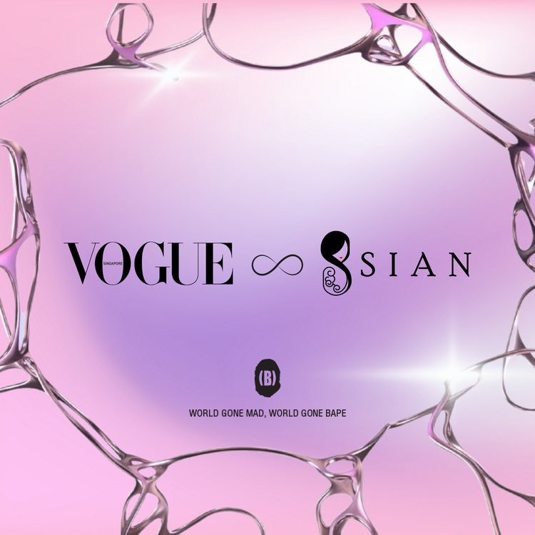 Giveaway of 3x Lovelist (AL) spots for the 8SIAN x Vogue SG Love Chain NFTs, the perfect Valentine's Day gift. Mint to take part in special events and win prizes!

How: 
✅ Follow @8sianNFT x <a href="/voguesingapore/">Vogue Singapore</a> x <a href="/bapetaverse/">(B)APETAVERSE</a>
✅ Like &amp; RT &amp; Tag 3 Friends

⌛️48h

#VogueSGx8SIAN #WGB