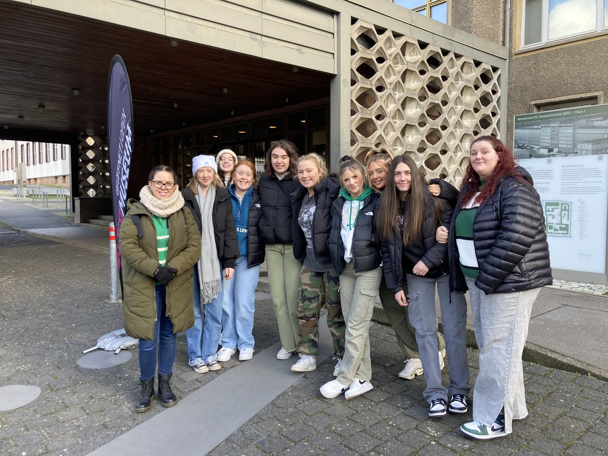 BHS_HistoryDept's tweet photo. BHS in Berlin @BallyclareHigh visiting the Stasi Museum this morning https://t.co/3x4jAiEdDz
