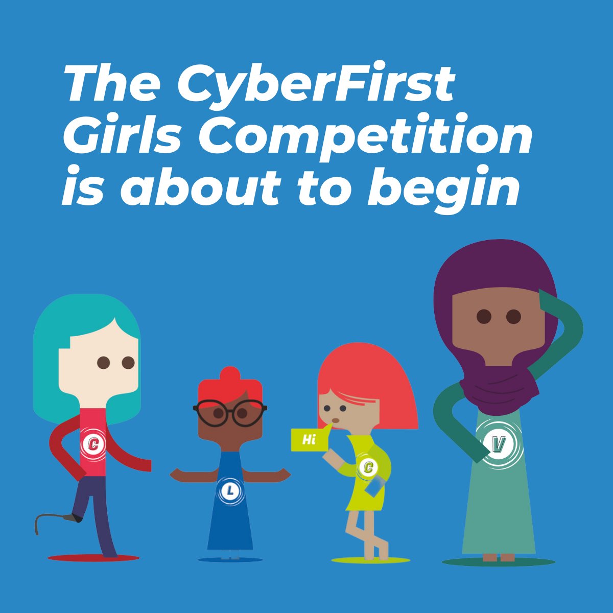 We're excited to be hosting the #CyberFirst Girls Competition for the North East. Teams of school girls from across the region will be joining us today for a day of codebreaking and cyber fun! Follow all the action at @NCSC 👾