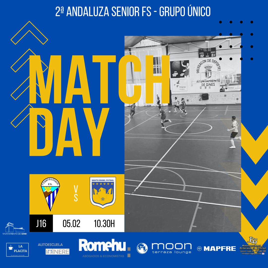Santo Angel Futsal (@santoangel_fs) on Twitter photo โฝ๏ธ ๐ฃ๐ฅ๐๐ ๐๐ฅ ๐๐ค๐จ๐๐ฃ๐ขโฃโฃโฃโฃโฃโฃโฃโฃโฃ
โฃโฃโฃโฃโฃโฃโฃโฃโฃโฃ
โก๏ธ๐ฎยช ๐ผ๐๐ฟ๐ผ๐๐๐๐ผ ๐๐๐๐๐๐
๐๐16
โ๏ธ๐๐ ๐๐๐ฅ๐ฅ๐ข ๐๐๐๐ข๐ ๐ฃ๐๐ ๐๐ฆ - ๐ฆ๐๐ก๐ง๐ข ๐๐ก๐๐๐ ๐๐จ๐ง๐ฆ๐L
๐Pabellon Lora del Rio
๐05/02-10:30โฃโฃโฃ
VAMOS EQUIPO โฝ๏ธ ๐ฃ๐ฅ๐๐ ๐๐ฅ ๐๐ค๐จ๐๐ฃ๐ขโฃโฃโฃโฃโฃโฃโฃโฃโฃ
โฃโฃโฃโฃโฃโฃโฃโฃโฃโฃ
โก๏ธ๐ฎยช ๐ผ๐๐ฟ๐ผ๐๐๐๐ผ ๐๐๐๐๐๐
๐๐16
โ๏ธ๐๐ ๐๐๐ฅ๐ฅ๐ข ๐๐๐๐ข๐ ๐ฃ๐๐ ๐๐ฆ - ๐ฆ๐๐ก๐ง๐ข ๐๐ก๐๐๐ ๐๐จ๐ง๐ฆ๐L
๐Pabellon Lora del Rio
๐05/02-10:30โฃโฃโฃ
VAMOS EQUIPO