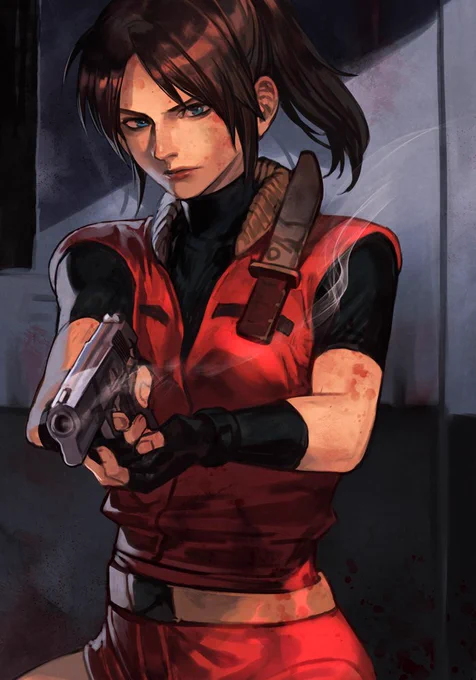 Fan art | Resident Evil 2 - Claire   
