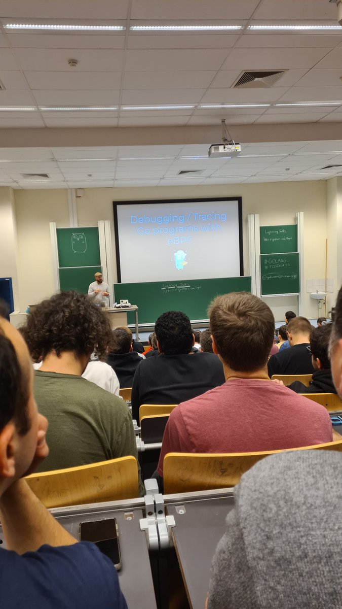 Pavol Loffay (@ploffay) on Twitter photo Great to be finally at #fosdem!
I will be speaking tomorrow about <a href="/opentelemetry/">OpenTelemetry</a> on <a href="/kubernetesio/">Kubernetes</a>. DM me if you want to meet in the meantime and chat about observability.
Now in go room watching <a href="/DerkTheDaring/">Derek Parker</a> Great to be finally at #fosdem!
I will be speaking tomorrow about <a href="/opentelemetry/">OpenTelemetry</a> on <a href="/kubernetesio/">Kubernetes</a>. DM me if you want to meet in the meantime and chat about observability.
Now in go room watching <a href="/DerkTheDaring/">Derek Parker</a>