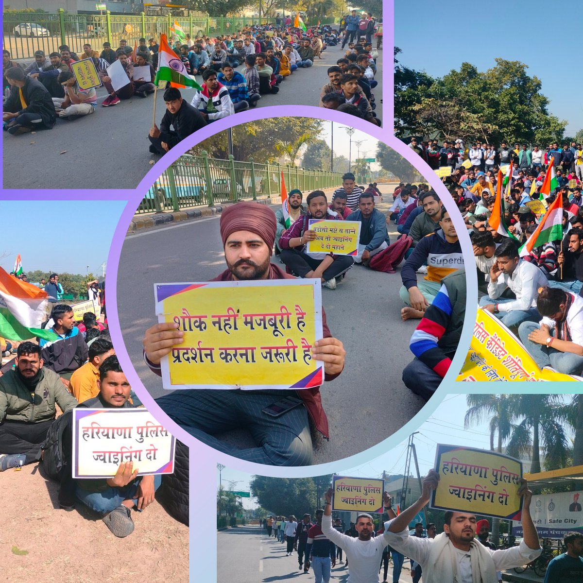 vikasdurhan59's tweet photo. 💁🏻‍♂️🛣️CM साहब अब तो सुनो पुकार,बैठे है आज हरियाणा पुलिस चयनित उम्मीदवार आपसे मिलने पंचकुला-चंडीगढ़ बोर्डर पार👮🏻‍♀️👮🏻‍♂️
#Haryana_Police_Joining_Do
@cmohry @mlkhattar @csharyana
@amitshah @jawaharyadavbjp  @ZeeNews @bjpsanjaybhatia @AdvocateVedpal @DGPHaryana @haryananewz
@AnilKudavla https://t.co/UDN2UE01xC
