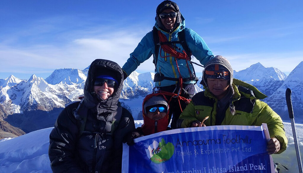 Mera Peak Summit 😍

Join our amazing Local Sherpa Team for your Mera Peak Expedition in 2023 in Nepal. March-April-May 2023 dates are available to join.

Hurry up and book your slot.

#MeraPeak2023 #Climbing #Sherpa #LocalTeam #Responsible #GoLocal #Spring2023 #NepalNow #AFtreks