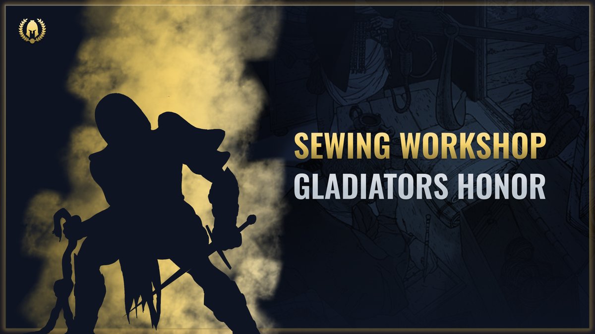 In the sewing workshop, players can create "character skins", an alternative look for gladiators.🧵

All skins can be traded on the marketplace as NFTs. Players will be able to equip skins In the "training hall".

#Crypto #GameFi #MOBA #eSports #gaming #android #IOS #solana #NFTs