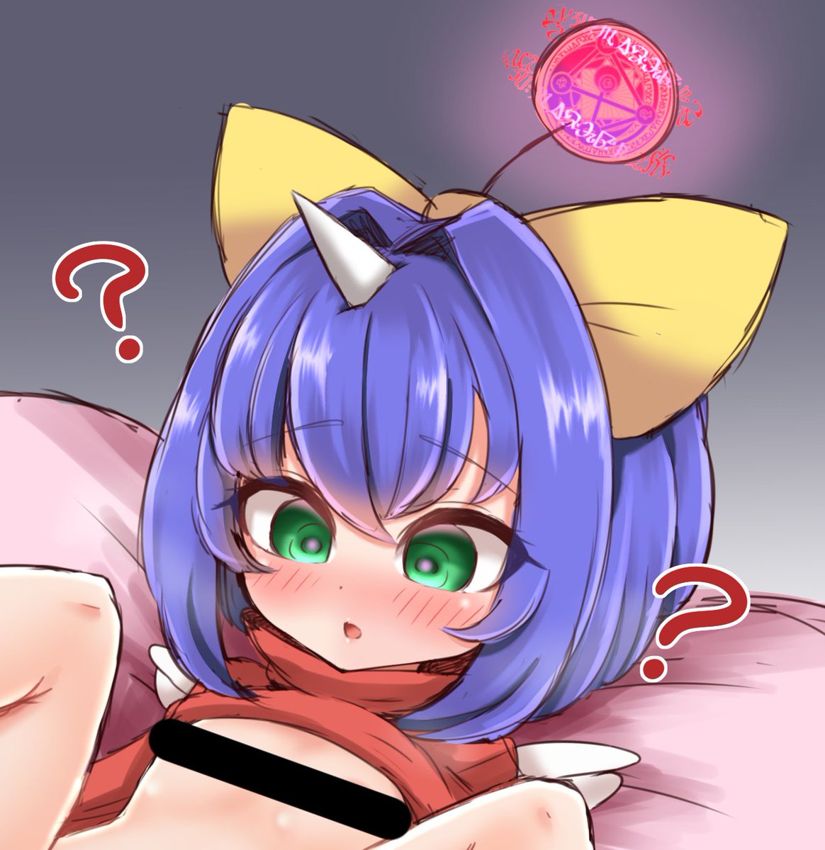 息抜きに落書きしてる
装備:妖しいポンポン 