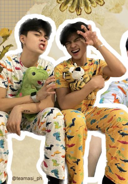 I’m so happyyyy to see ASI and JEROMY wearing the pajamas that I gifted!!! 😭❤️ ANG CUTE CUTEEEE!! 😭😭😭 (Plus the Dino plushie na gift ko din HAHA🦖)
My 1st and 2nd pick!! My favorite Kuya-Bunso friendship in DM! 💖

#DreamMaker_ASI
#DreamMaker_JEROMY
#DreamMaker4thRanking