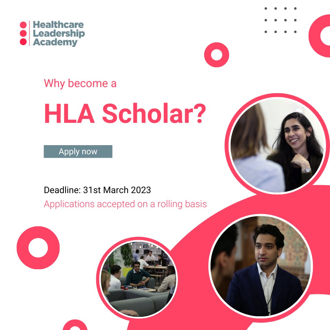 ✨Ready to be part of the next cohort of HLA scholars? ✨

Applications are now open‼️

Register now and find out more about the programme via:
medics.academy/courses/hla-20…

#HLAapply #leadership