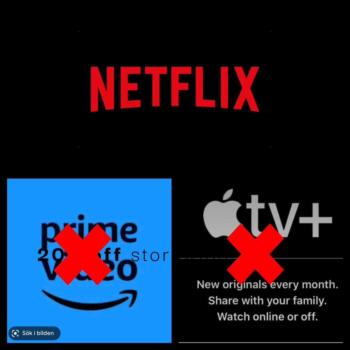 In the last two weeks I have cancelled our subscriptions to 2 out of 3 streaming platforms and a little tempted to cancel the last one too. How about you? Cancelling, staying, or signing up to new ones?